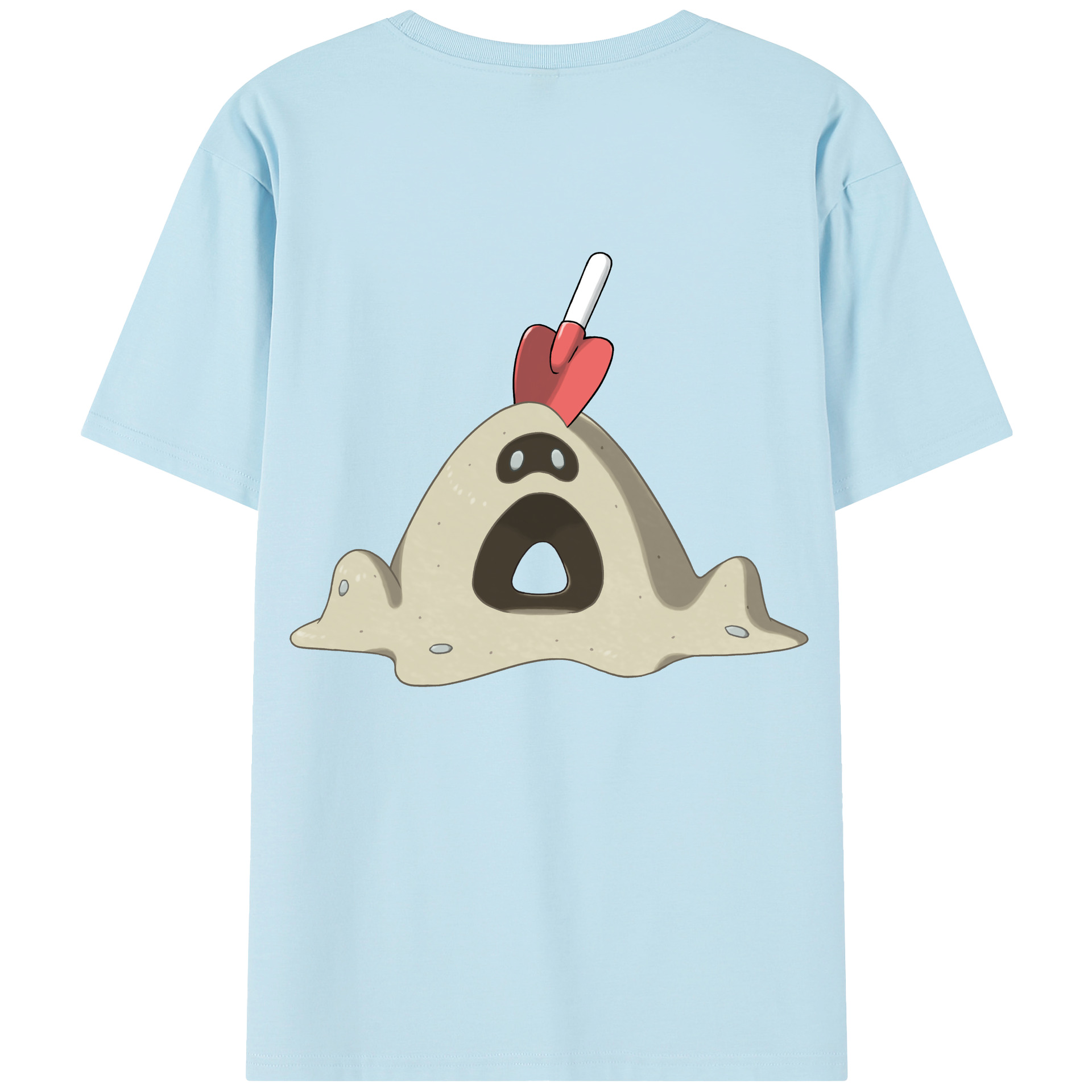 （画像用） ポケットモンスター Pokémon 綿100％半袖Tシャツ（背面プリント）